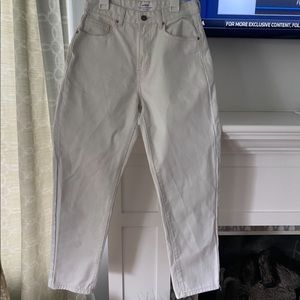 White Cotton On Mom Jeans